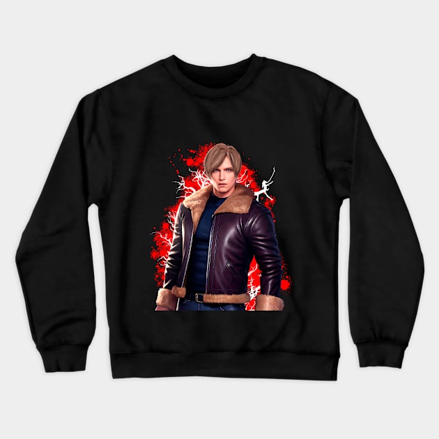 Leon (RE4) Crewneck Sweatshirt by wenderinf